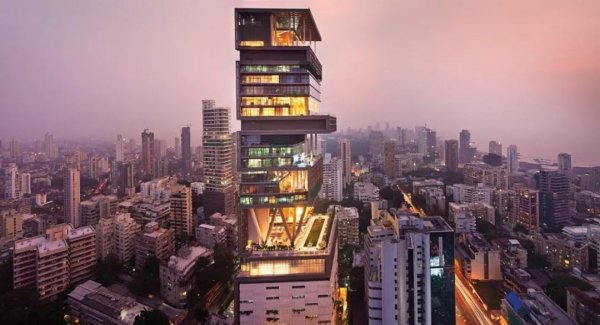 亚洲十大豪宅排行榜，第一名是印度的安蒂拉！