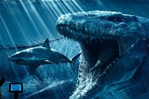 十大已灭绝的海洋动物，巨齿鲨上榜，第二是鲸鱼近亲