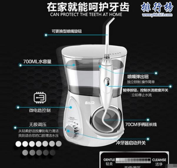洗牙器哪些牌子的好？洗牙器十大品牌排行榜