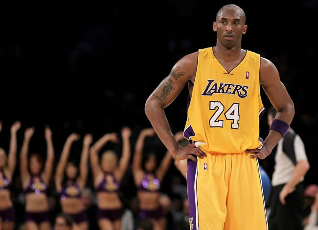历史最好的NBA运动员 科比排名第五