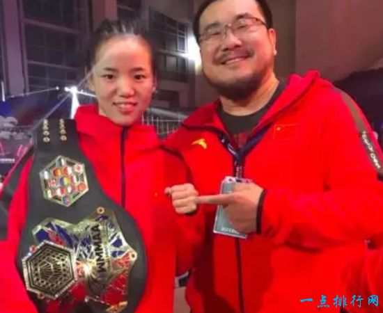 中国女子综合格斗世锦赛冠军第一人 林荷琴值得国人骄傲和自豪