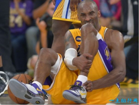 NBA五大最不要命的拼命三郎 黑曼巴科比跟腱断裂居第三！