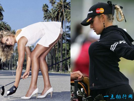 2017年十大最美丽热门的女子高尔夫运动员 桑德拉·盖尔居榜首
