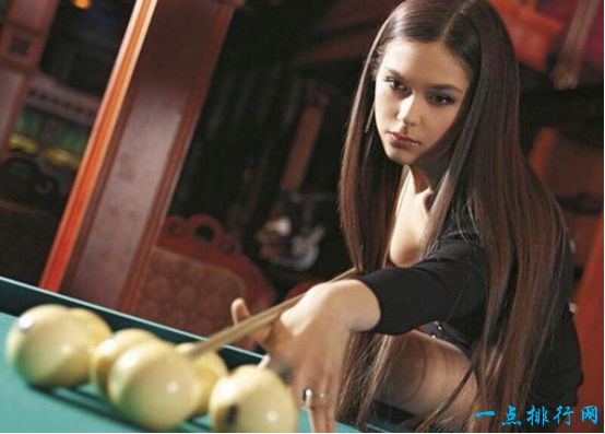 十大最具魅力的女子台球运动员 “黑寡妇”珍妮特·李居第四