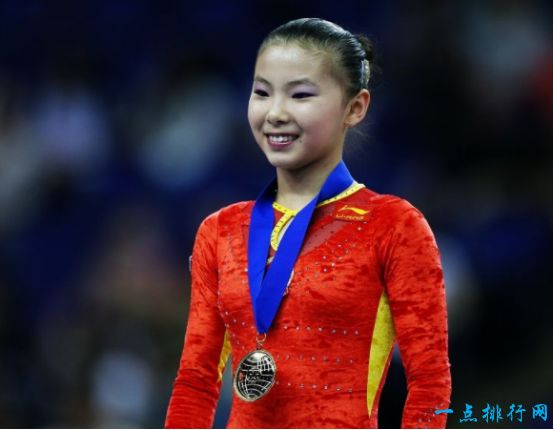 中国女子体操十大最著名的运动员 刘璇和杨云榜上有名