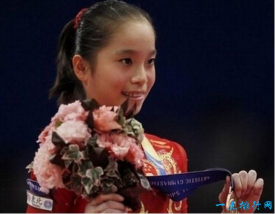 中国女子体操十大最著名的运动员 刘璇和杨云榜上有名