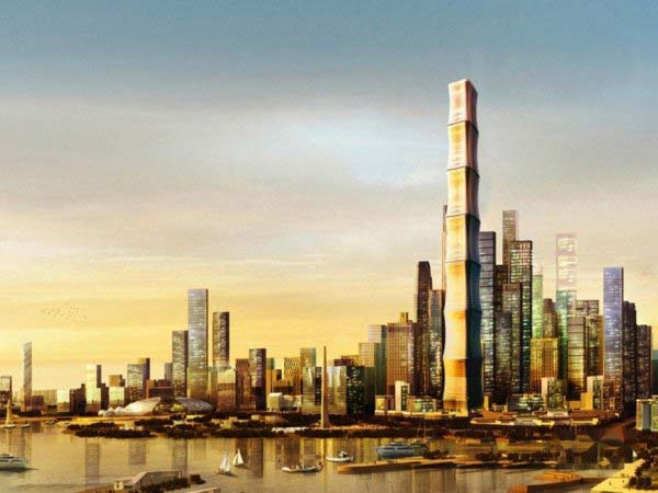 安徽十大高楼排名,第一名高达518米