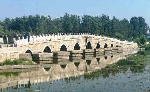 世界上最长的石拱桥，永济桥总长660米