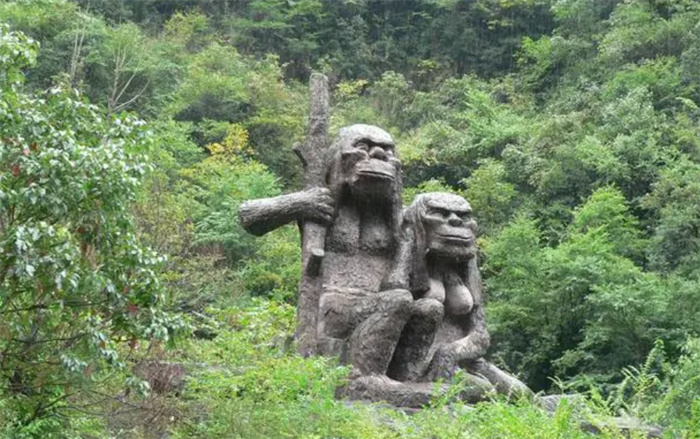 神农架野人之谜 中国古代神秘生物（身高两米浑身毛发）