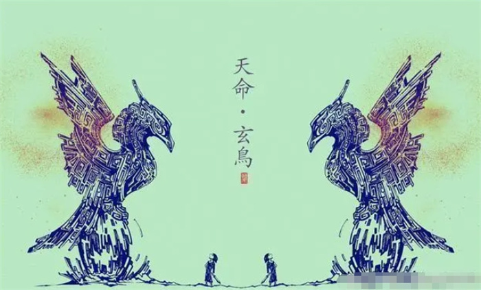 天命玄鸟，降而生商，商人崇拜的玄鸟到底是什么鸟？一文说清楚