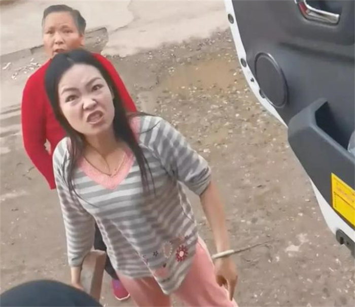 女子嫌冷藏车噪音大 拿起板砖砸车玻璃（社会奇葩）