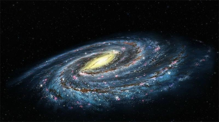 银河系直径多少光年 银河系有多少恒星（100000光年-180000光年）