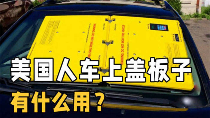 车玻璃上盖黄板子 美国这是干嘛（美国罚单）