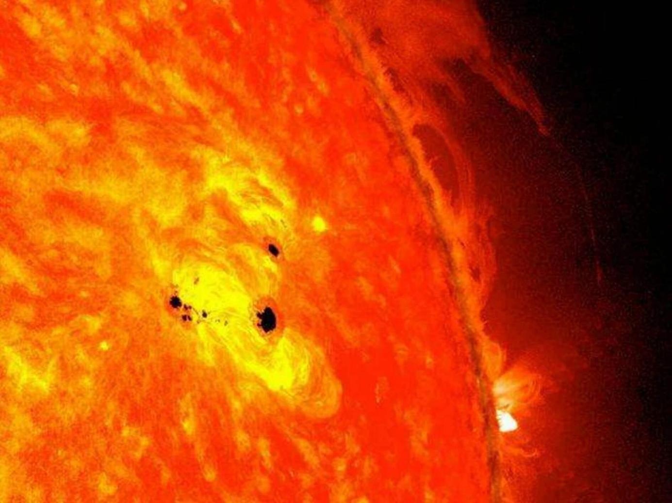 强烈太阳耀斑再次袭击地球，这是为何（太阳活动）
