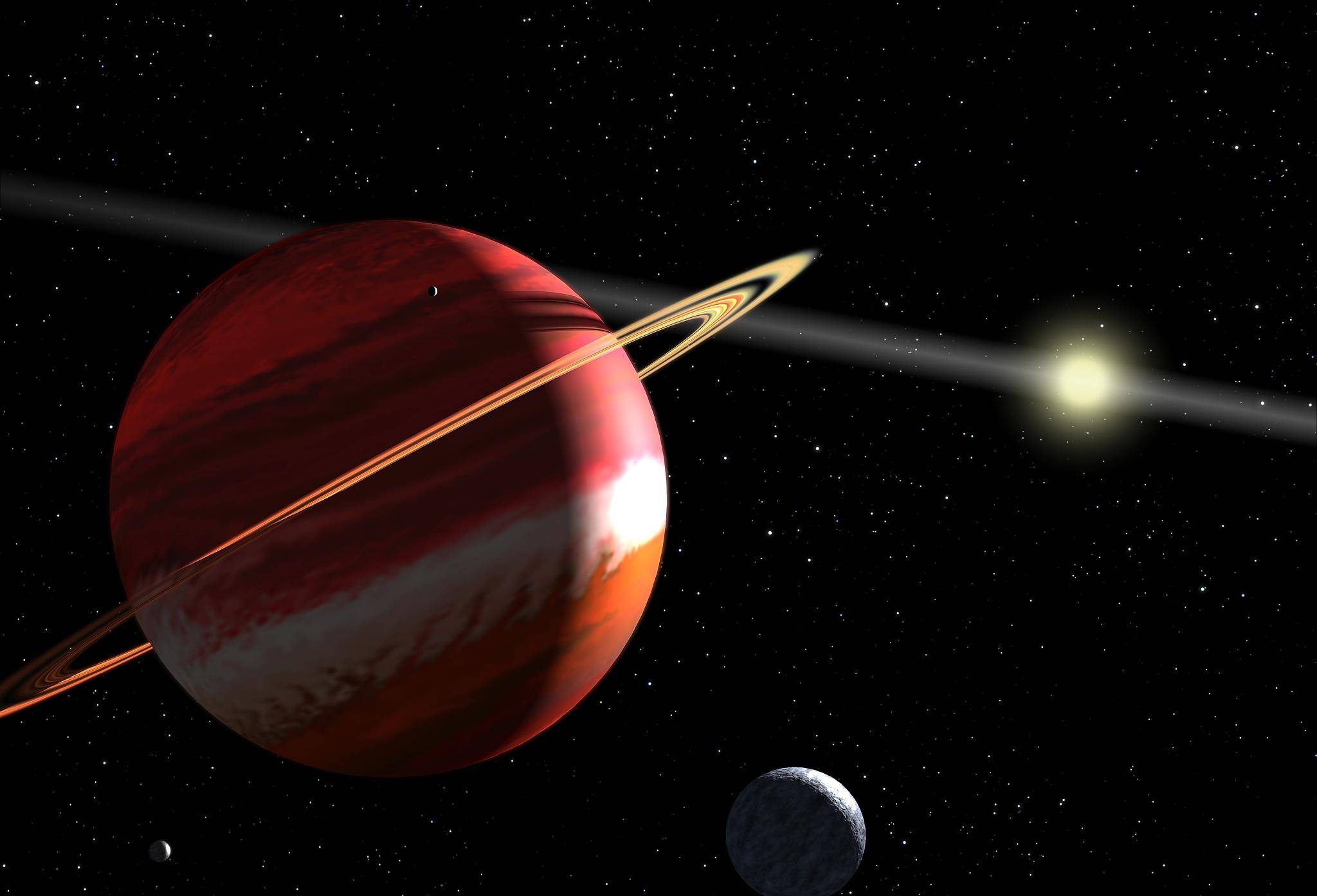 科学家发现一颗有“年轮”，与蛛网相似（宇宙恒星）