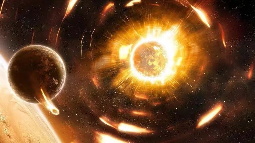天体爆炸产生700万兆吨TNT能量冲击 科学家：用于沙场定战无不胜