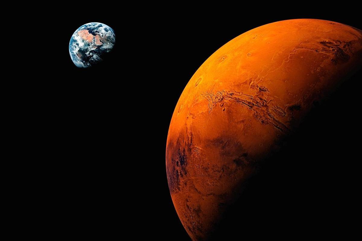 火星上出现人脸雕塑，是不是有火星生命（火星遗迹）
