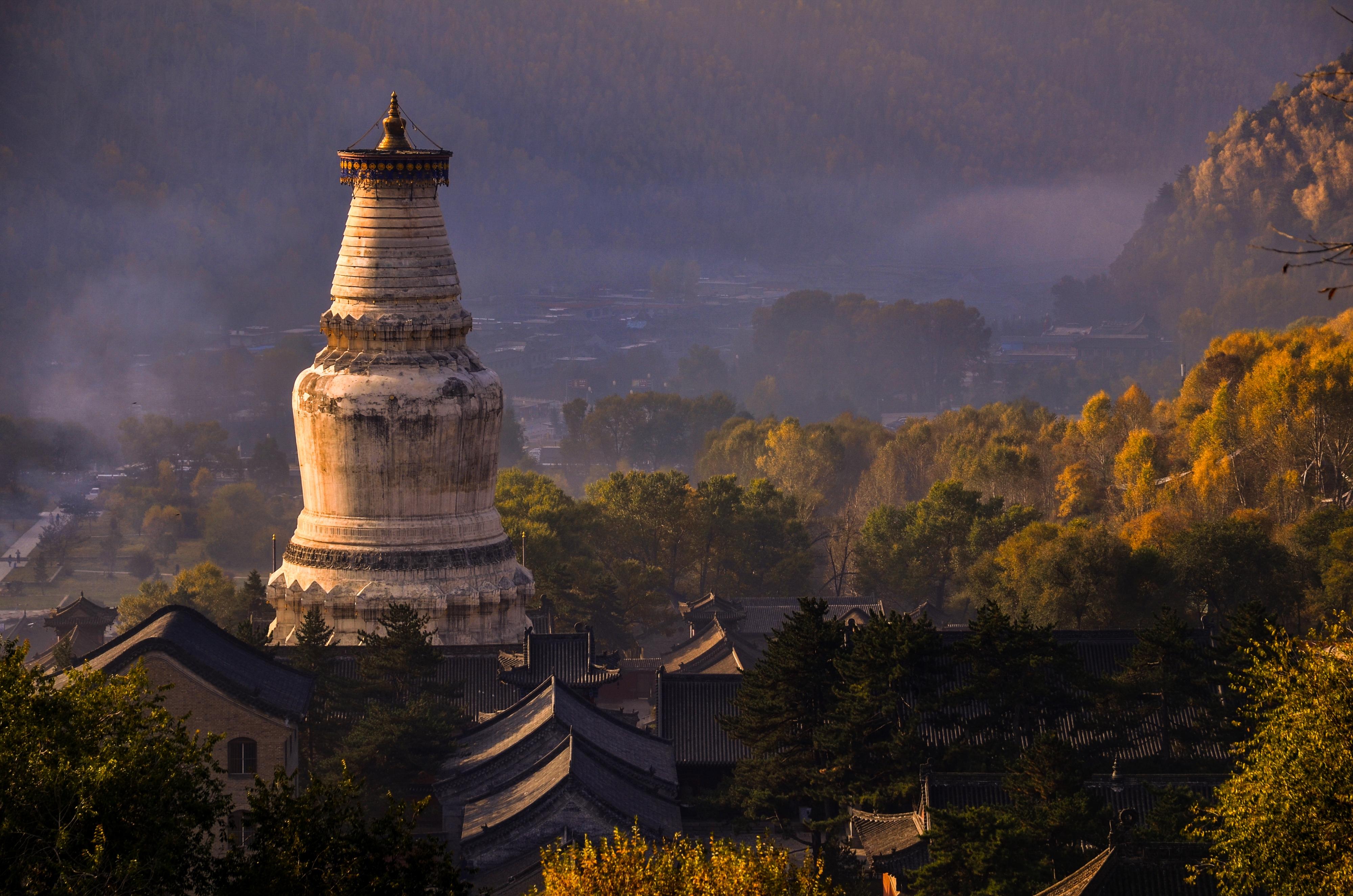 五台山发生奇异现象，是不是菩萨降世（奇景异像）