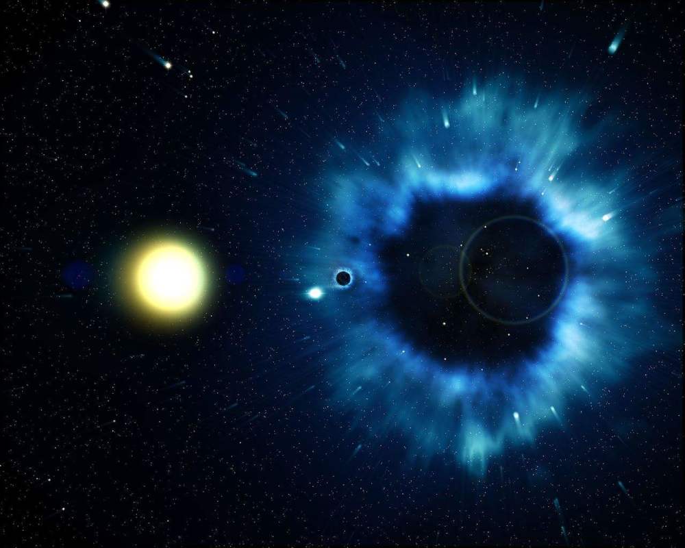 是太阳质量200倍！一颗恒星突然爆炸（星体寿命）