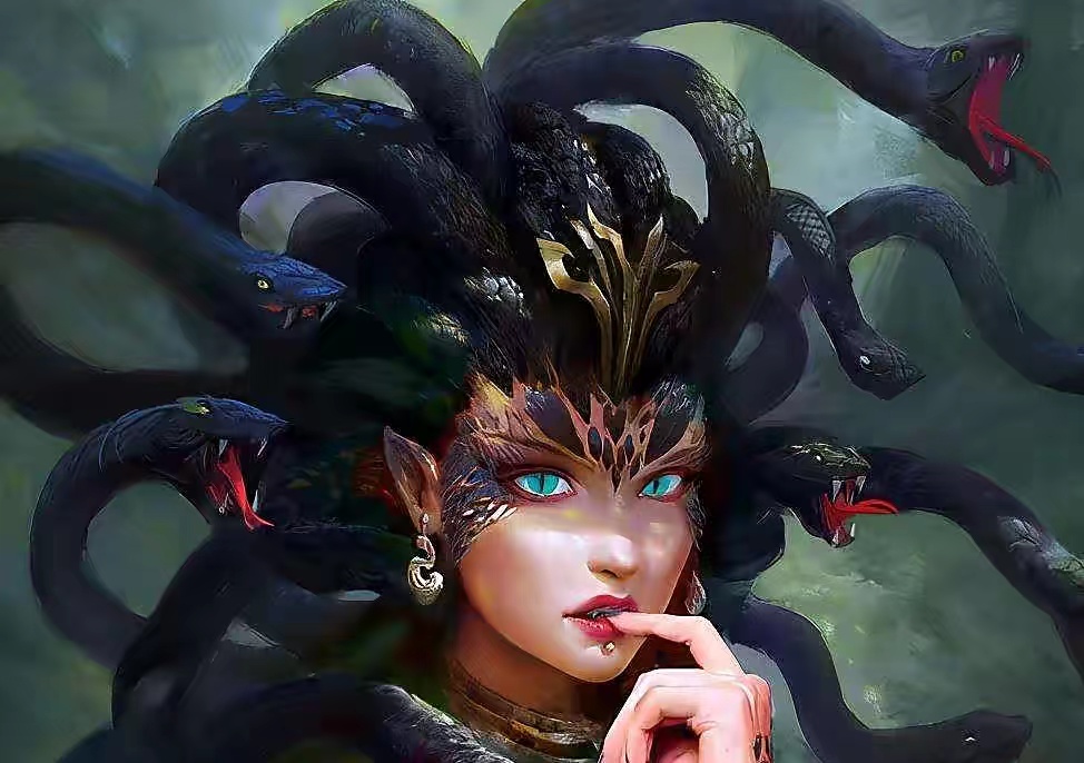 希腊魔女美杜莎，她的美成了悲剧的根源（美杜莎悲惨的一生）