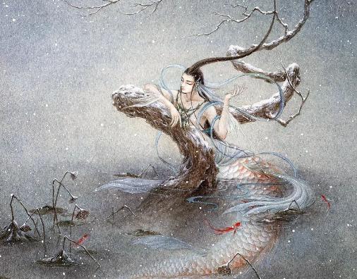 关于鲛人眼泪的传说，你知道鲛人是一种什么动物吗？(海人鱼)