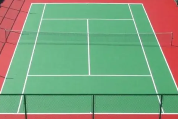 网球场标准尺寸是多少：36560mm×18280mm(用途不同规模不同)
