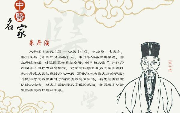 朱丹溪简介：元朝医学界，“滋阴派”的创始人