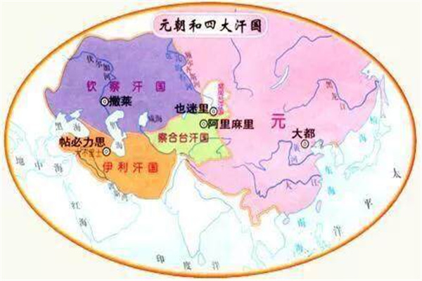 四大汗国为什么不打明朝：自身难保（汗国并不团结）