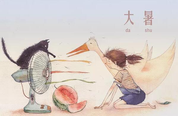 大暑节气的含义是什么，一年最热时刻来临（每年的7月22-24日）